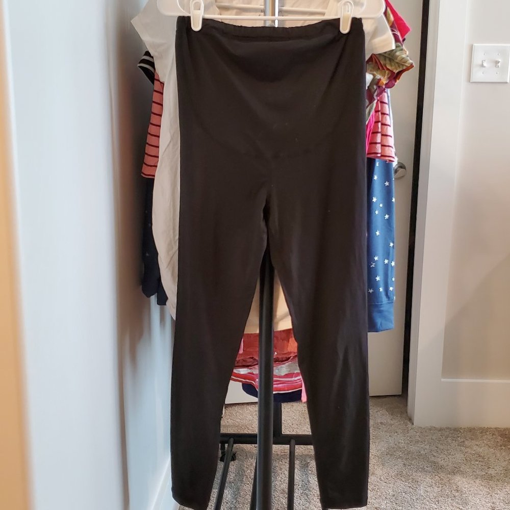 Foucome Maternity Black Leggings, size S
